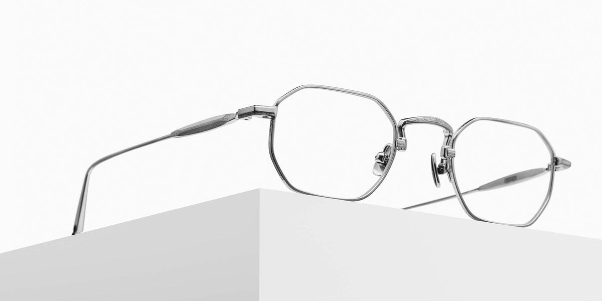Matsuda M3166 46 - Palladium White #id:m3166palladiumwhiteclearlensoptical_s:100105