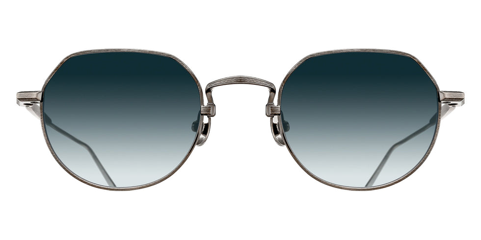 Matsuda M3167 49 - Antique Silver / Blue Gradient #id:m3167antiquesilverbluegradient49_s:102100