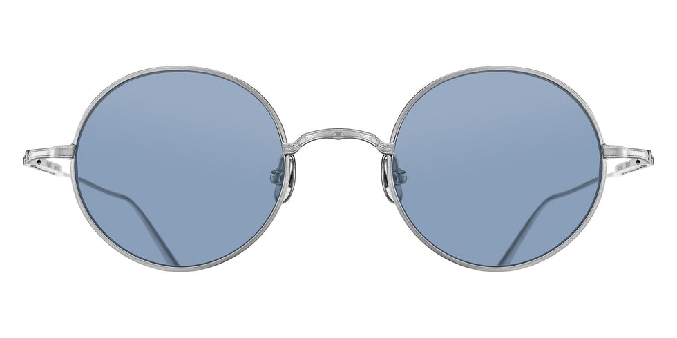Matsuda M3168 46 - Brushed Silver / Cobalt Blue #id:m3168brushedsilvercobaltblue46_s:104100