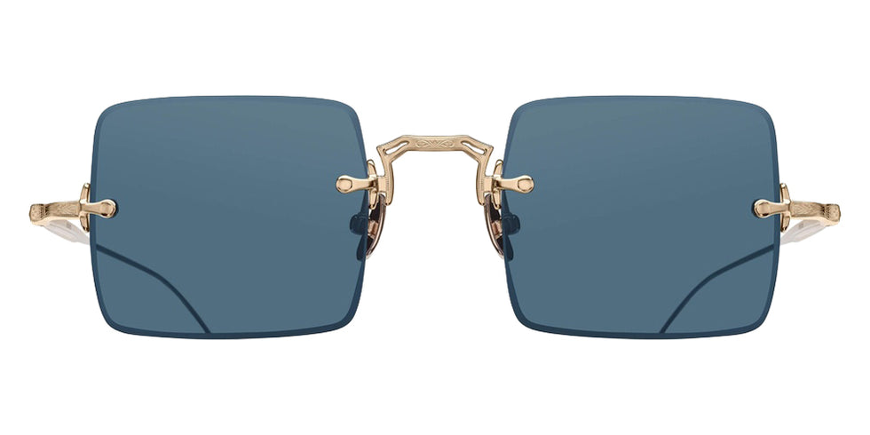Matsuda M5001 46 - Brushed Gold / Blue Gray #id:m5001brushedgoldbluegreysunglass_s:100100