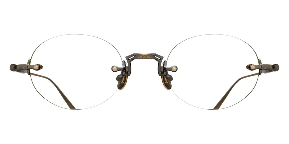 Matsuda M5002 47 - Antique Gold #id:m5002antiquegoldclearlens47_s:100100
