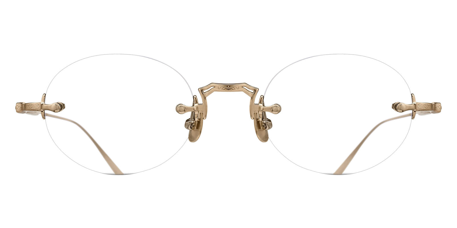 Matsuda M5002 47 - Brushed Gold #id:m5002brushedgoldclearlens47_s:102100