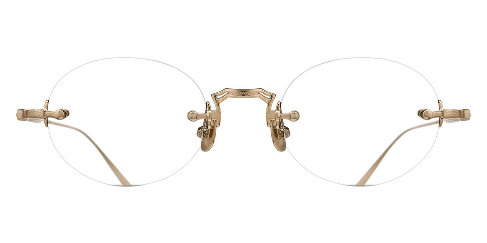 Matsuda M5002 47 - Brushed Gold #id:m5002brushedgoldclearlens47_s:102100