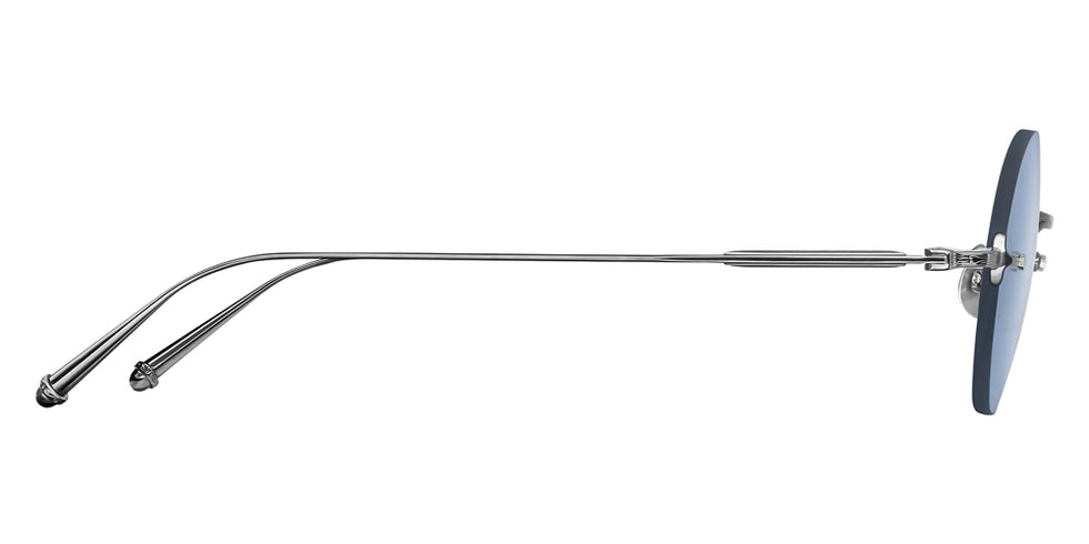 Matsuda M5007 47 - Palladium White / Cobalt Blue #id:m5007palladiumwhitecobaltbluesunglass_s:104110