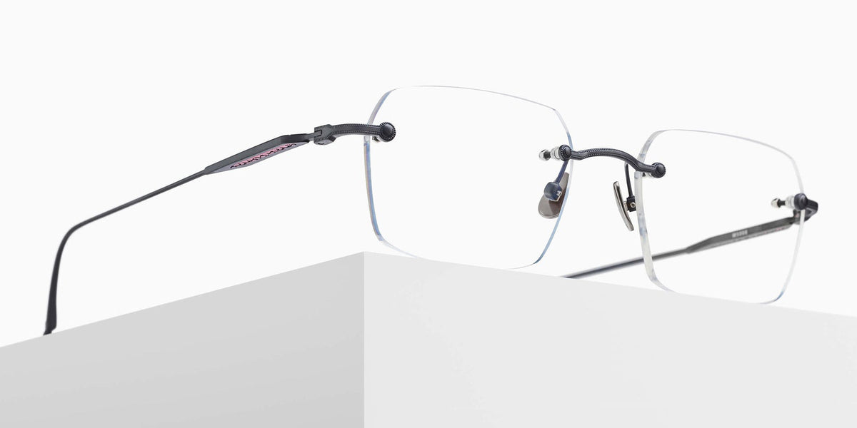Matsuda M5008 51 - Matte Black #id:m5008matteblackclearlensoptical_s:100105