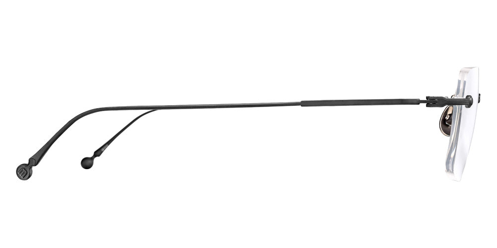 Matsuda M5008 51 - Matte Black #id:m5008matteblackclearlensoptical_s:100110