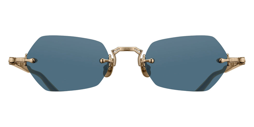 Matsuda M5011 50 - Brushed Gold/Navy / Blue Gray #id:m5011brushedgoldnavybluegrey50_s:102100