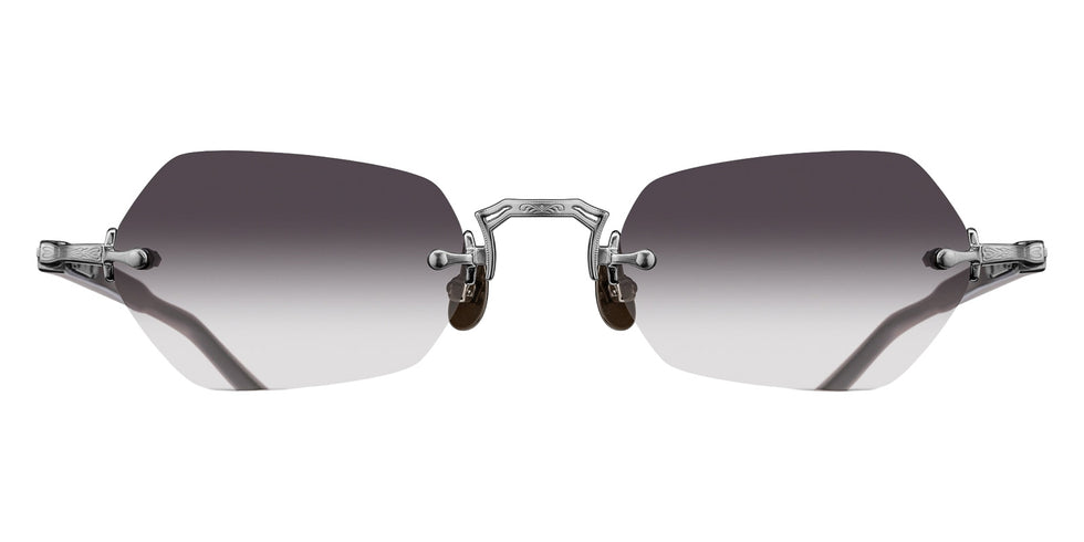 Matsuda M5011 50 - Brushed Silver/Black / Gray Gradient #id:m5011brushedsilverblackgreygradient50_s:104100