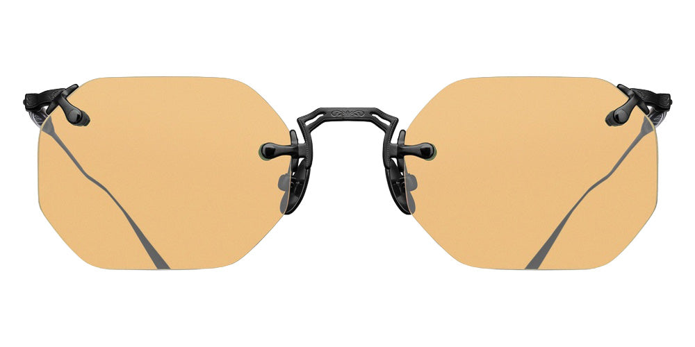 Matsuda M5012 Sun 49 - Matte Black / Café Orange #id:m5012matteblackcafeorangesunglass_s:100100