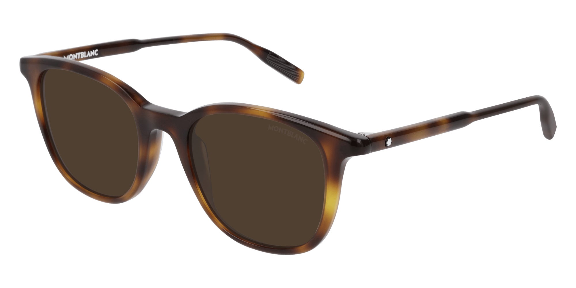 Montblanc MB0006S 002 52 - Havana / Brown #id:mb0006s002_s:102100