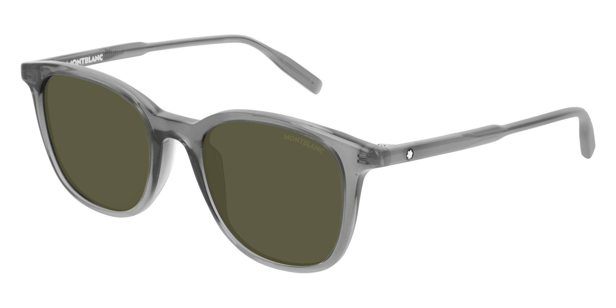 Montblanc MB0006S 003 52 - Gray / Green #id:mb0006s003_s:104100