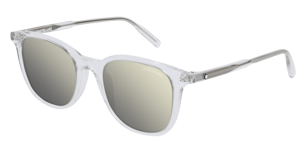 Montblanc MB0006S 005 52 - Crystal / White Mirrored #id:mb0006s005_s:106100