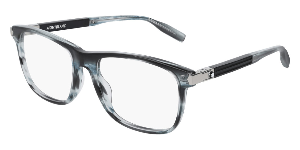 Montblanc MB0035O 002 55 - Blue/Black #id:mb0035o002_s:102100