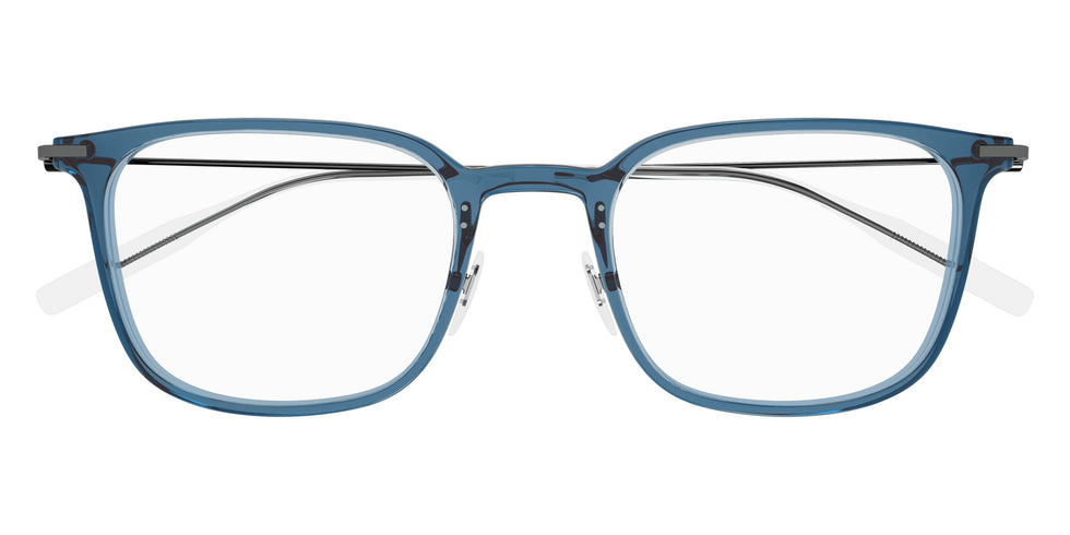 Montblanc MB0100O 006 52 - Blue/Gunmetal #id:mb0100o006_s:100100