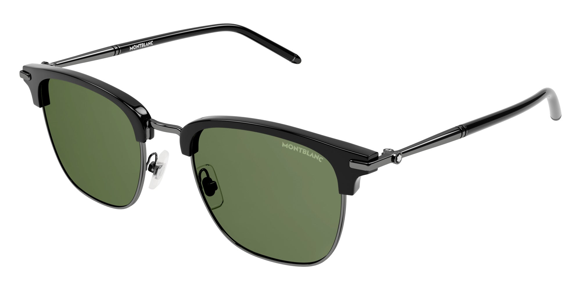 Montblanc MB0242S 002 50 - Black / Green #id:mb0242s002_s:102105