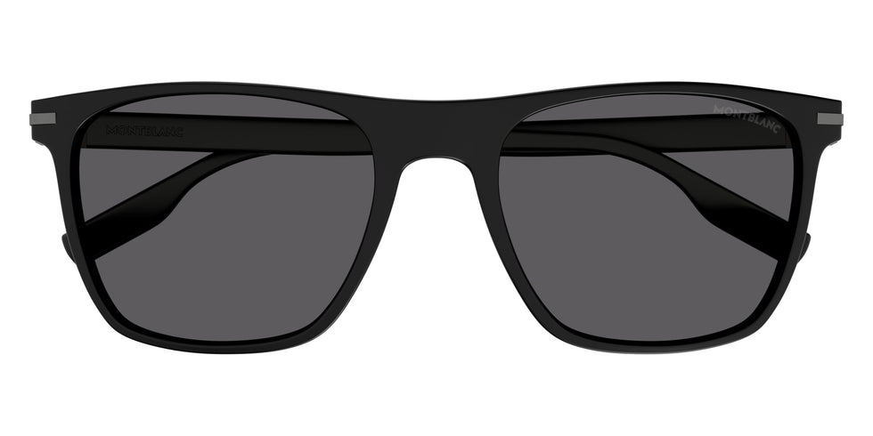 Montblanc MB0248S 005 55 - Black / Gray Polarized #id:mb0248s005_s:102100