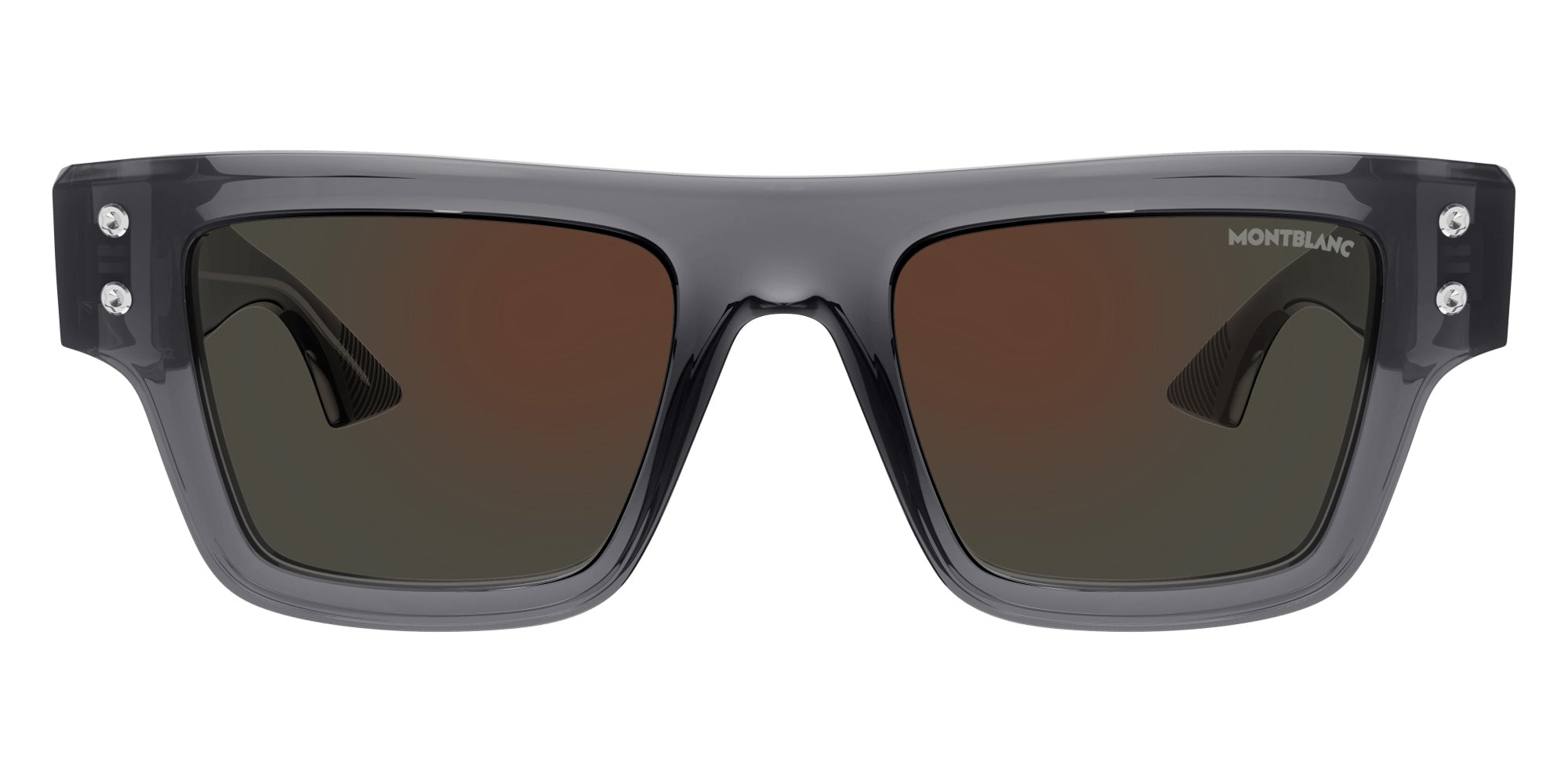 Montblanc MB0253S 003 52 - Gray/Black / Gray Flash #id:mb0253s003_s:100100