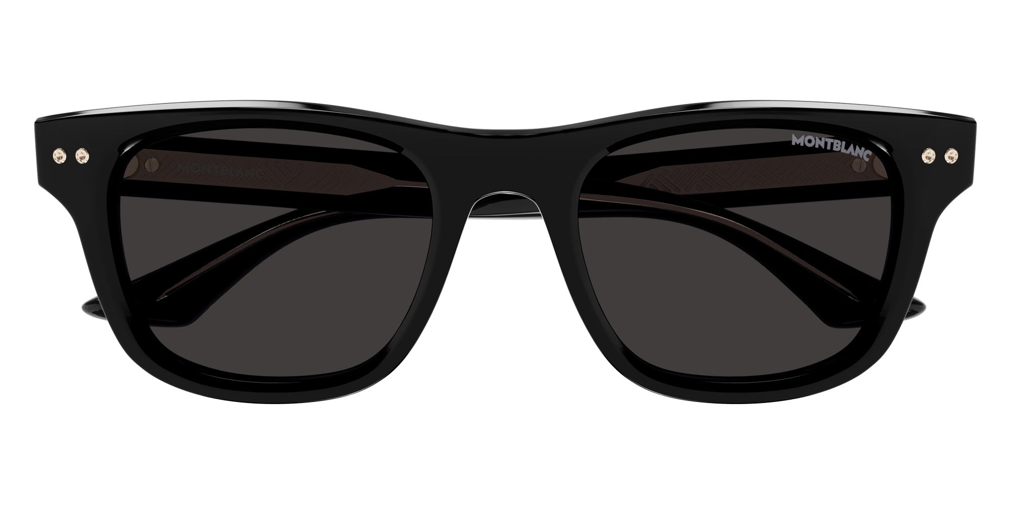 Montblanc MB0254S 001 53 - Black / Smoke #id:mb0254s001_s:100100