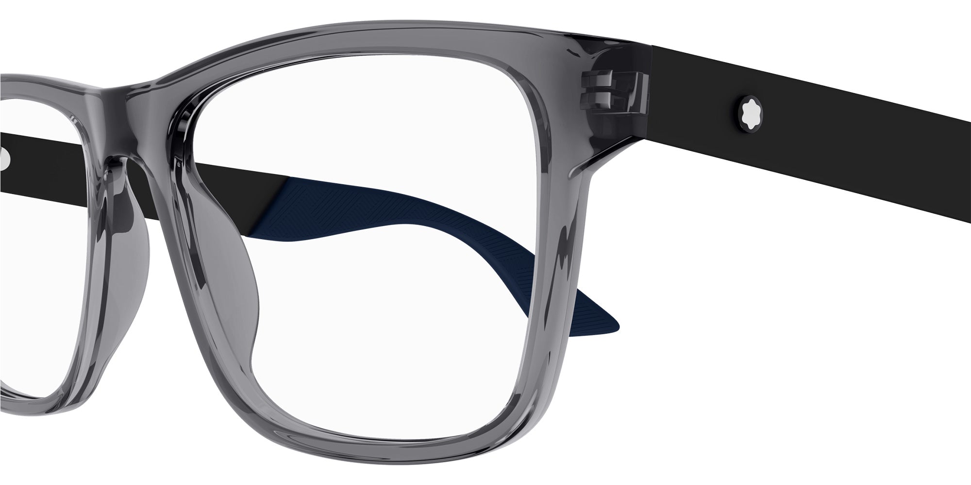 Montblanc MB0300O 004 56 - Gray/Black #id:mb0300o004_s:104110