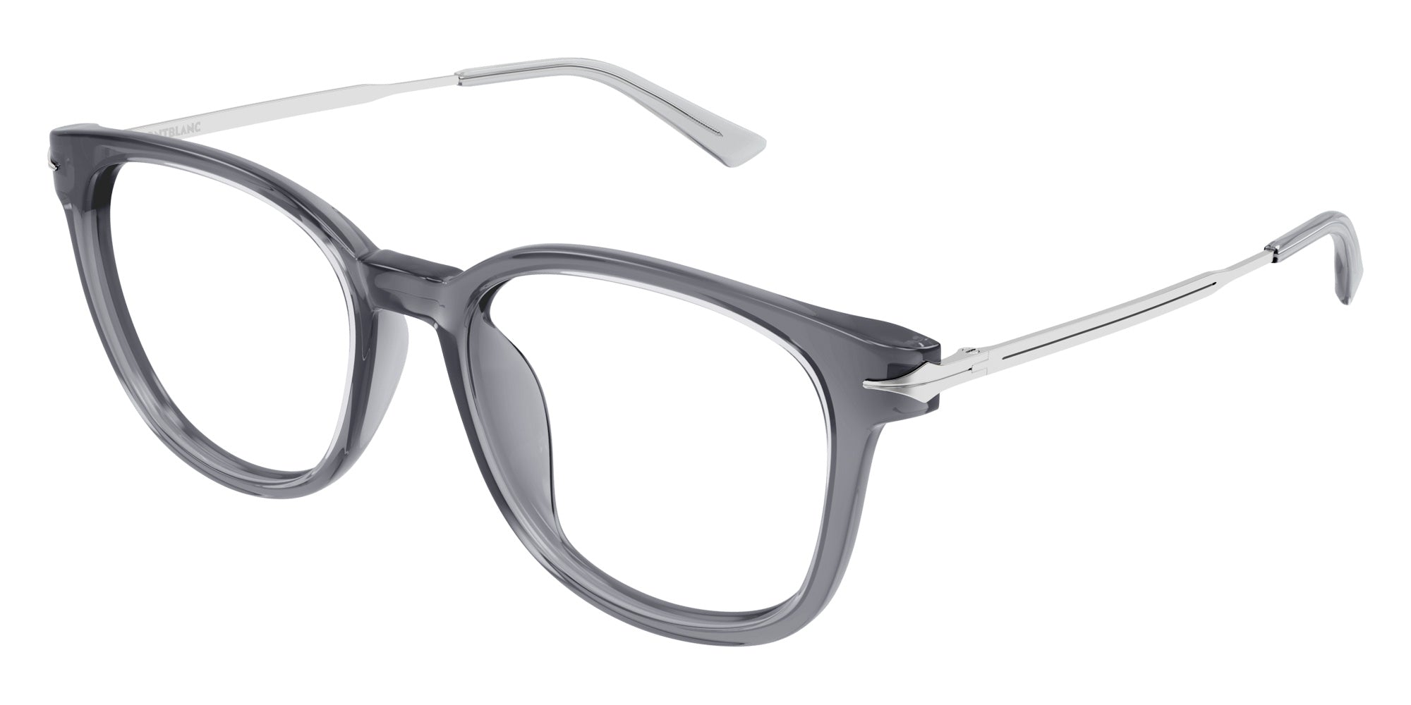 Montblanc MB0309OA 003 53 - Gray/Silver #id:mb0309oa003_s:100105