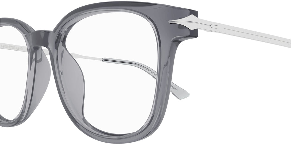 Montblanc MB0309OA 003 53 - Gray/Silver #id:mb0309oa003_s:100110