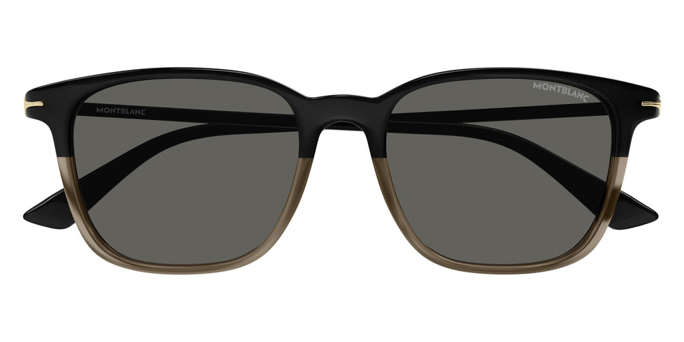 Montblanc MB0338S 003 52 - Black / Gray #id:mb0338s003_s:100100