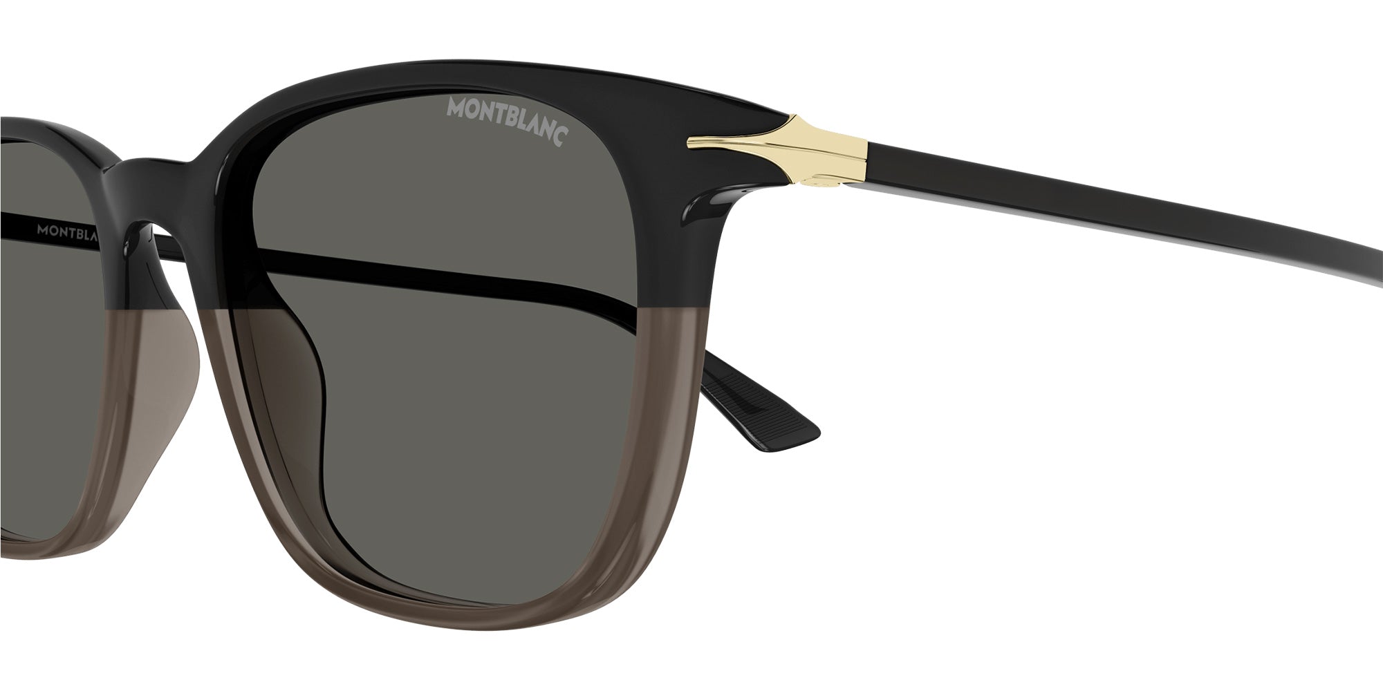 Montblanc MB0338S 003 52 - Black / Gray #id:mb0338s003_s:100110