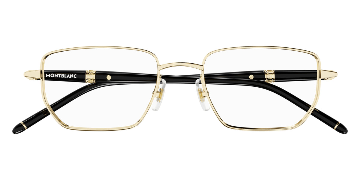 Montblanc MB0347O 001 52 - Gold/Black #id:mb0347o001_s:100100