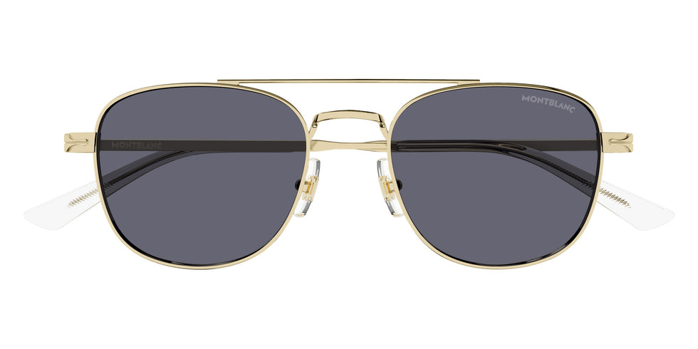 Montblanc MB0363S 004 51 - Gold / Light Blue #id:mb0363s004_s:100100