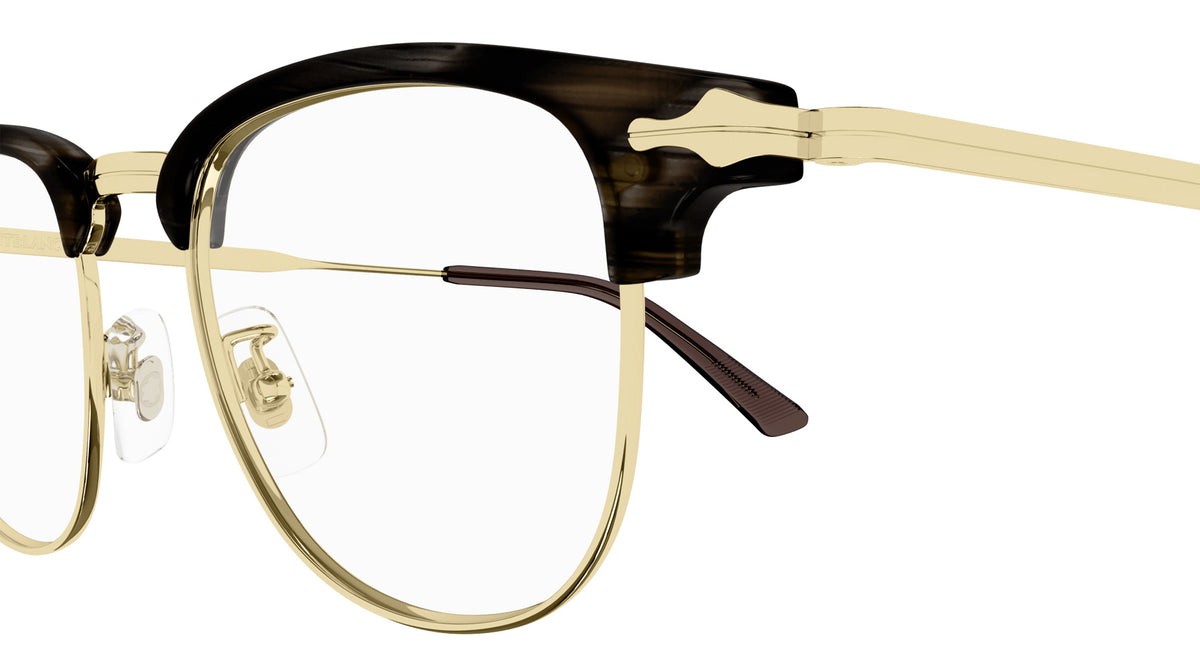 Montblanc MB0364O 004 49 - Brown/Gold #id:mb0364o004_s:100110