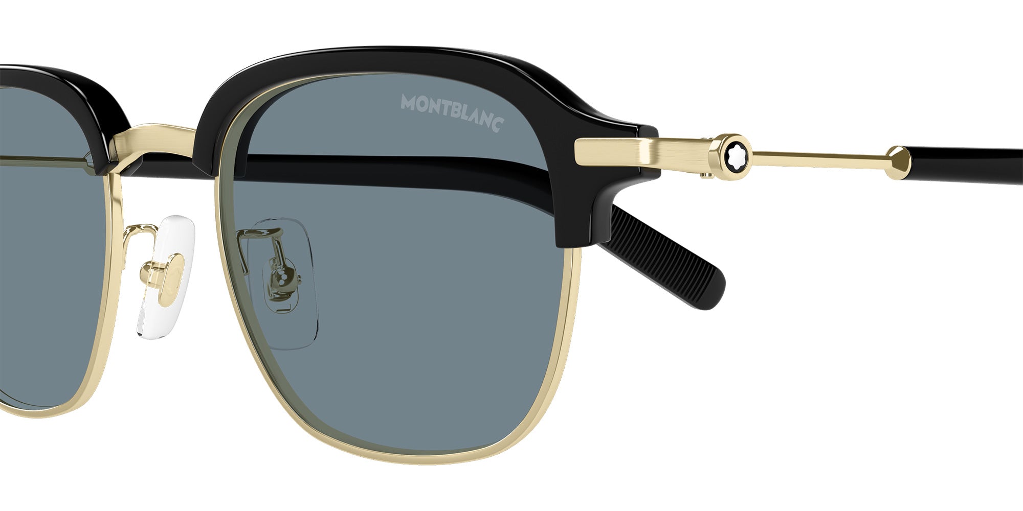 Montblanc MB0390S 002 50 - Gold / Blue #id:mb0390s002_s:100110