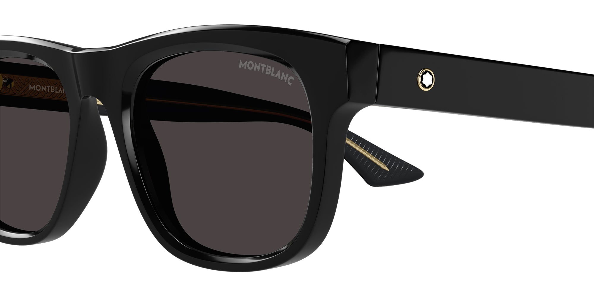 Montblanc MB0421S 001 53 - Black / Gray #id:mb0421s001_s:100110