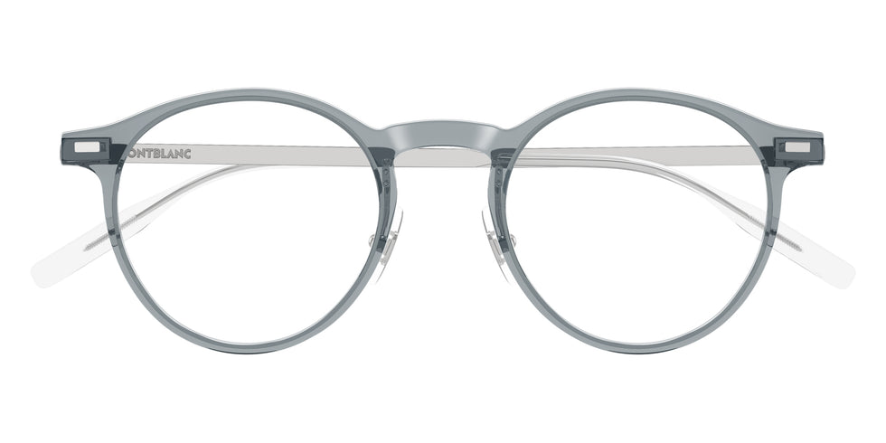 Montblanc MB0426O 003 48 - Gray/Silver #id:mb0426o003_s:102100