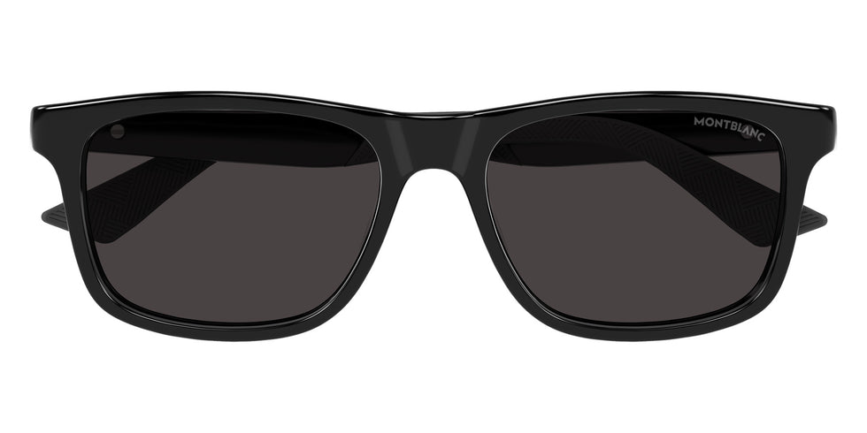 Montblanc MB0432S 001 55 - Black / Gray #id:mb0432s001_s:100100