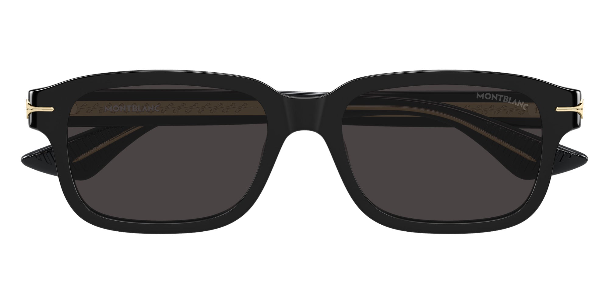Montblanc MB0436S Rectangle Sunglasses | EyeOns.com