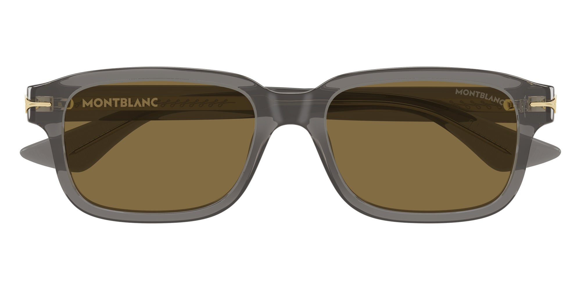 Montblanc MB0436S 003 54 - Gray / Brown #id:mb0436s003_s:104100