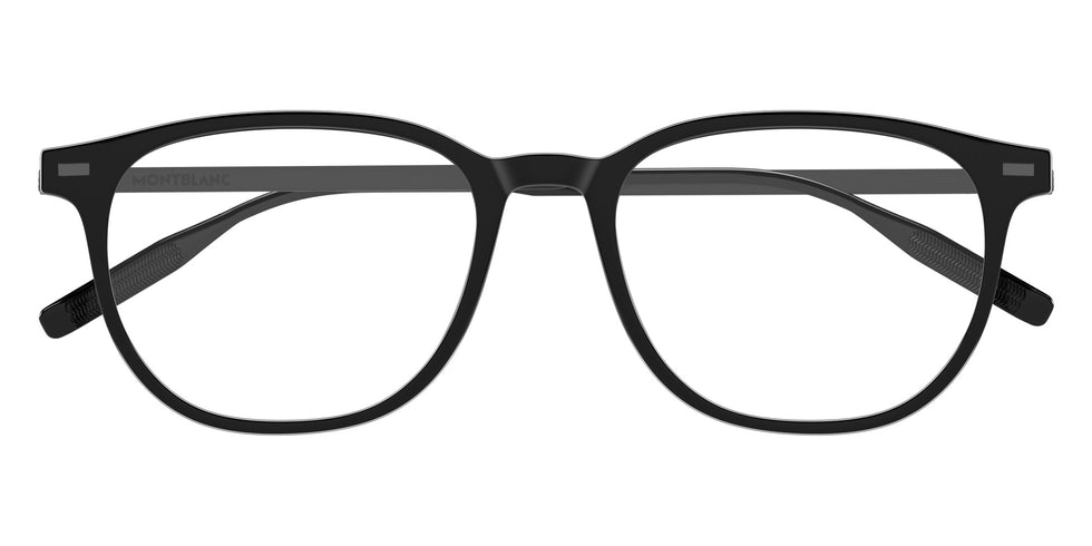 Montblanc MB0448OA 001 53 - Black/Gunmetal #id:mb0448oa001_s:100100