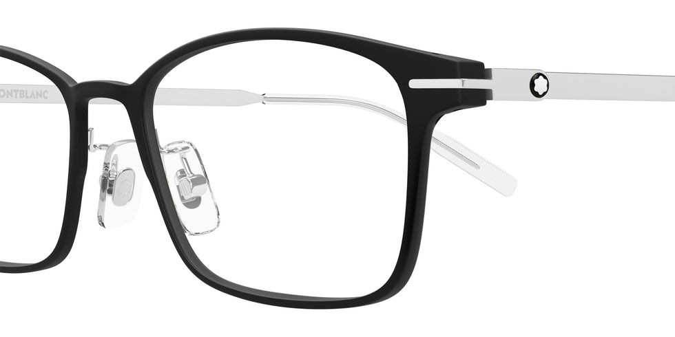 Montblanc MB0449OJ 002 54 - Black/Silver #id:mb0449oj002_s:100110