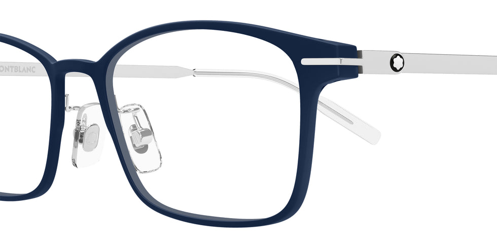 Montblanc MB0449OJ 003 54 - Blue/Silver #id:mb0449oj003_s:102110