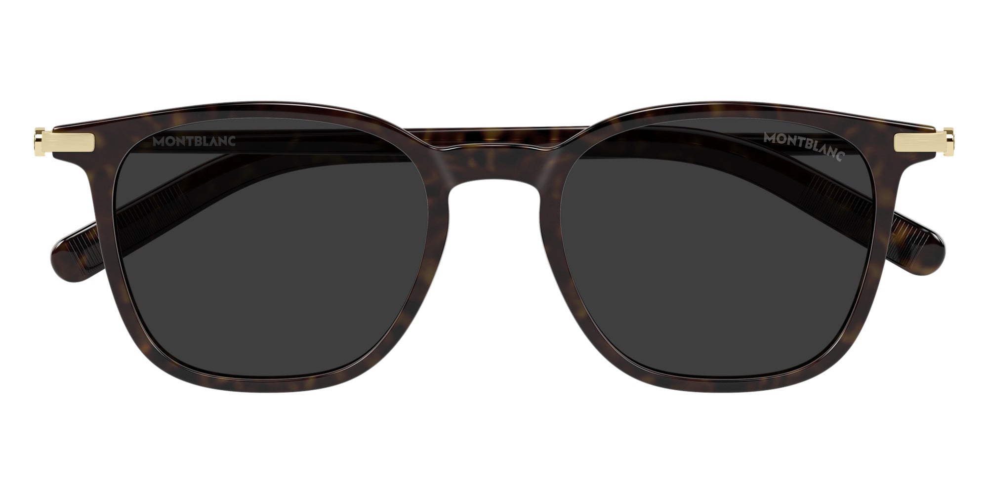 Montblanc MB0460S 003 50 - Havana/Gold / Gray #id:mb0460s003_s:102100