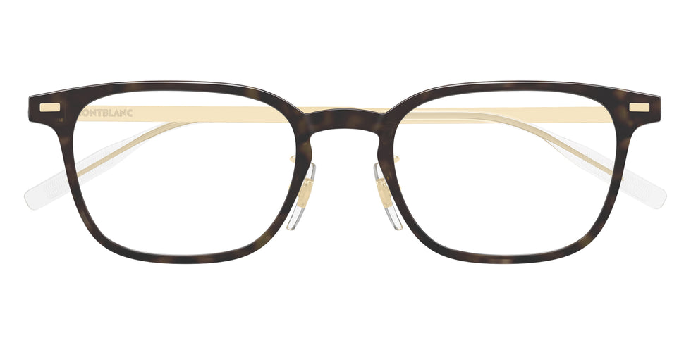 Montblanc MB0467OL 015 57 - Havana/Gold #id:mb0467ol015_s:102100