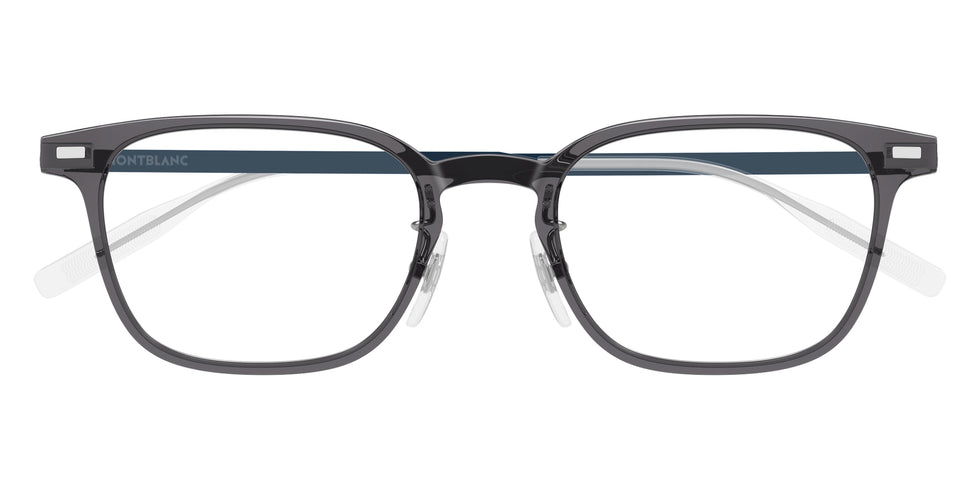 Montblanc MB0467OL 016 57 - Gray/Silver #id:mb0467ol016_s:104100