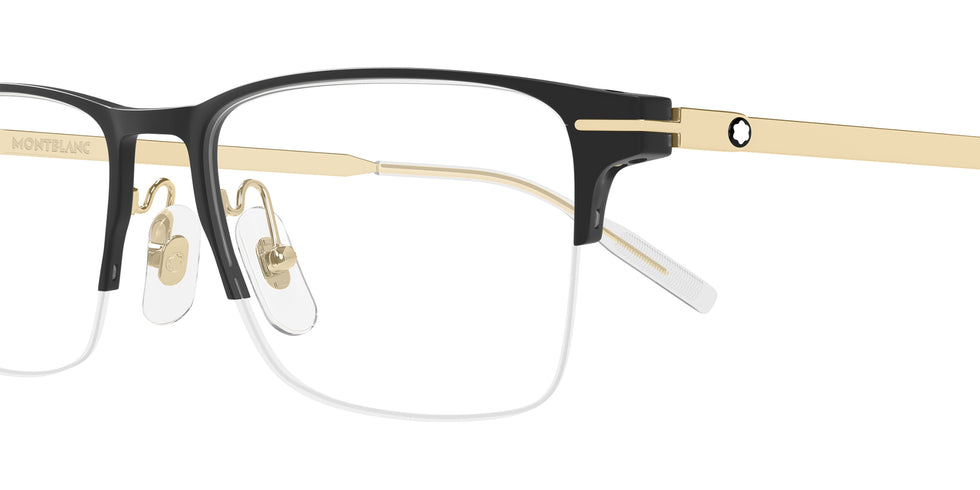 Montblanc MB0468O 006 58 - Black/Gold #id:mb0468o006_s:108110