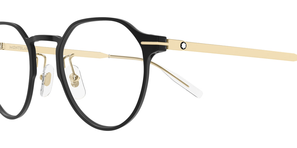 Montblanc MB0469OL 002 50 - Black/Gold #id:mb0469ol002_s:100110