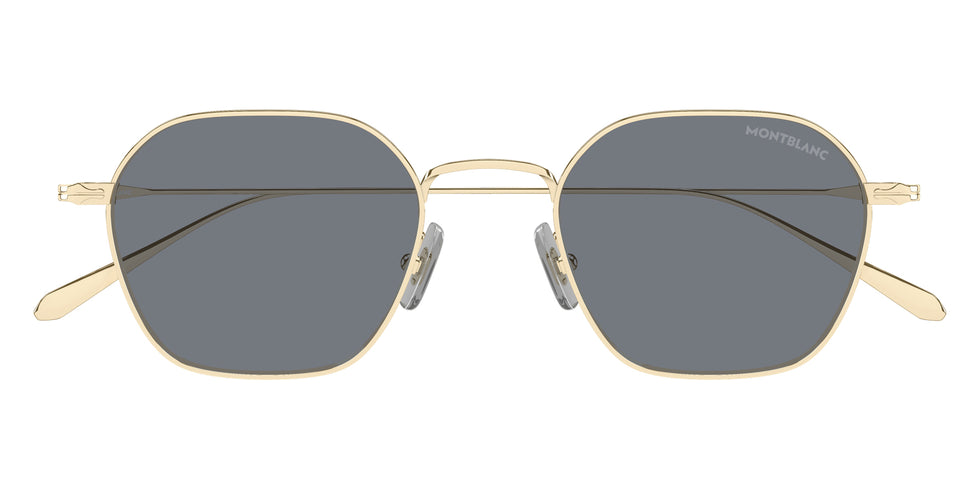 Montblanc MB0472S 001 50 - Gold / Gray #id:mb0472s001_s:100100