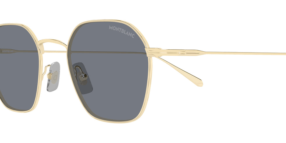 Montblanc MB0472S 001 50 - Gold / Gray #id:mb0472s001_s:100110