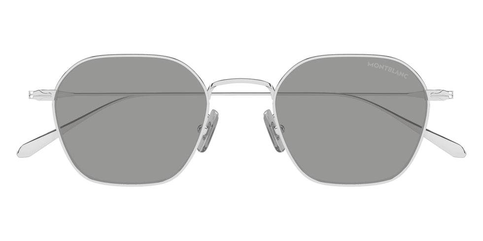 Montblanc MB0472S 002 50 - Silver / Gray #id:mb0472s002_s:102100