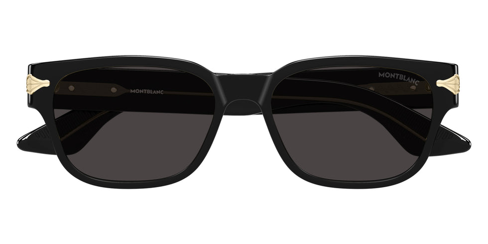 Montblanc MB0479S 001 55 - Black / Gray #id:mb0479s001_s:100100