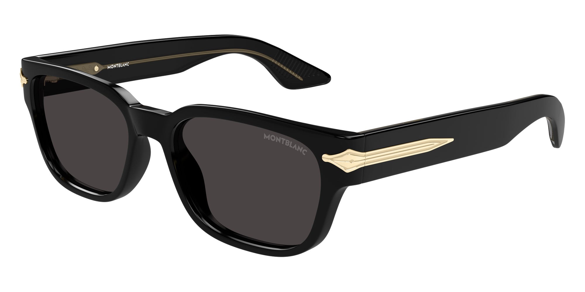 Montblanc MB0479S 001 55 - Black / Gray #id:mb0479s001_s:100105