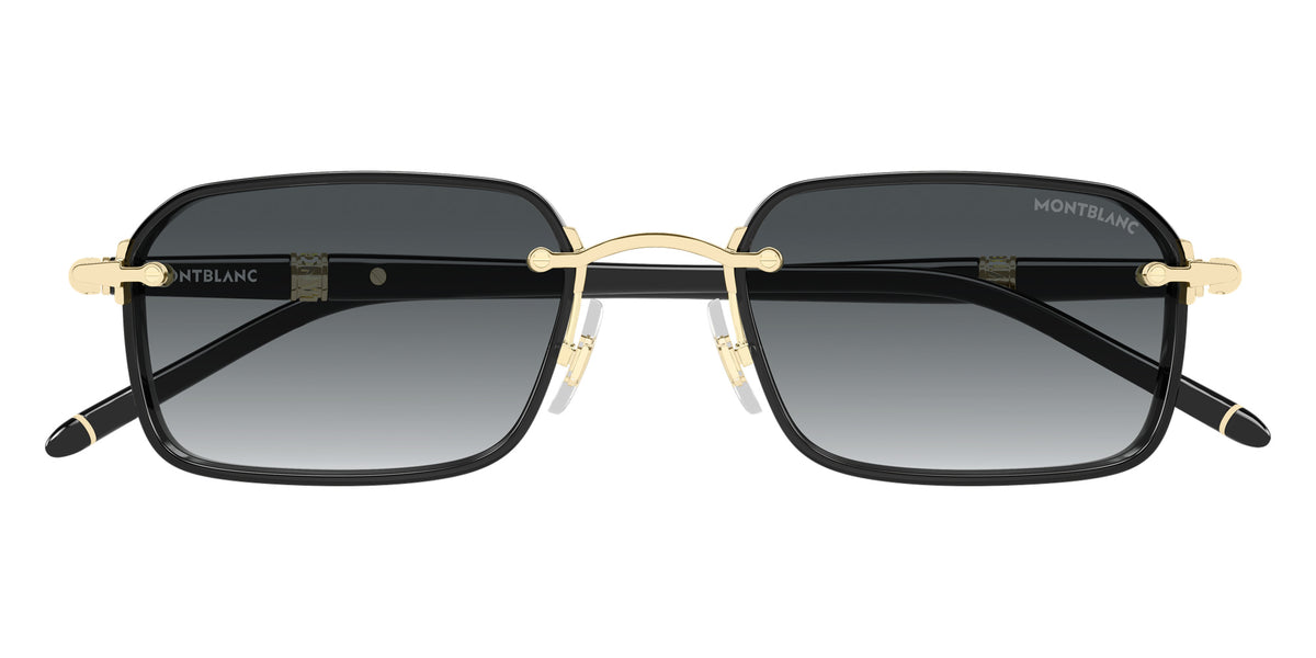Montblanc MB0483S 001 54 - Gold/Black / Gray Gradient #id:mb0483s001_s:100100